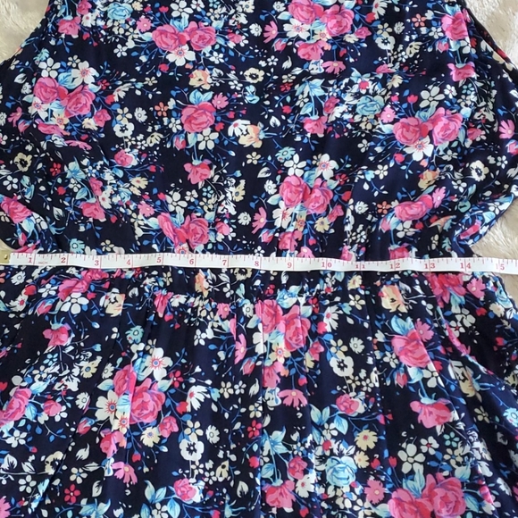 Romper. Retro flower design. - Picture 4 of 7